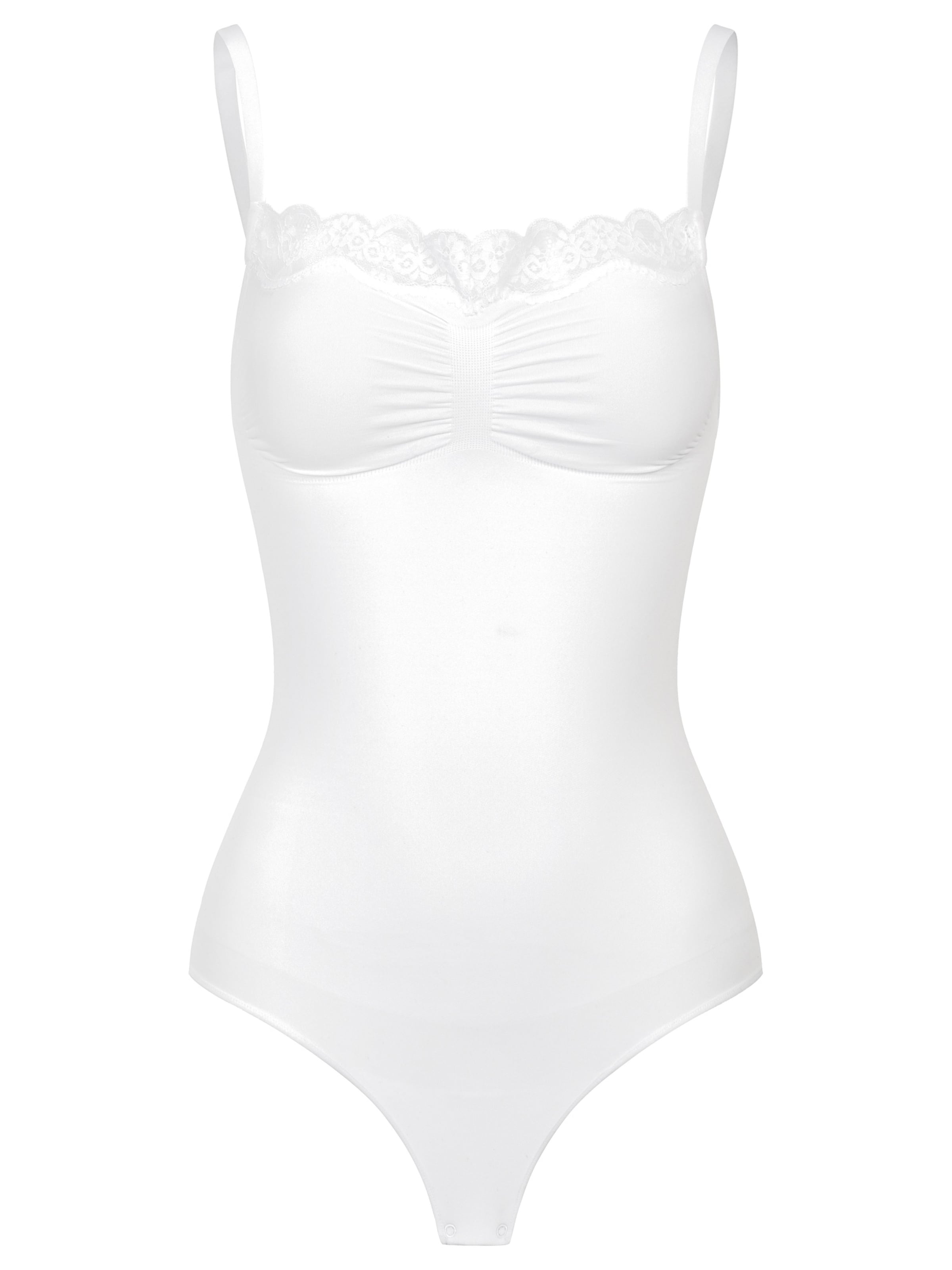 cfab (formerly creamy fabrics) Shapingbody in XS in de kleur Wit, Productweergave