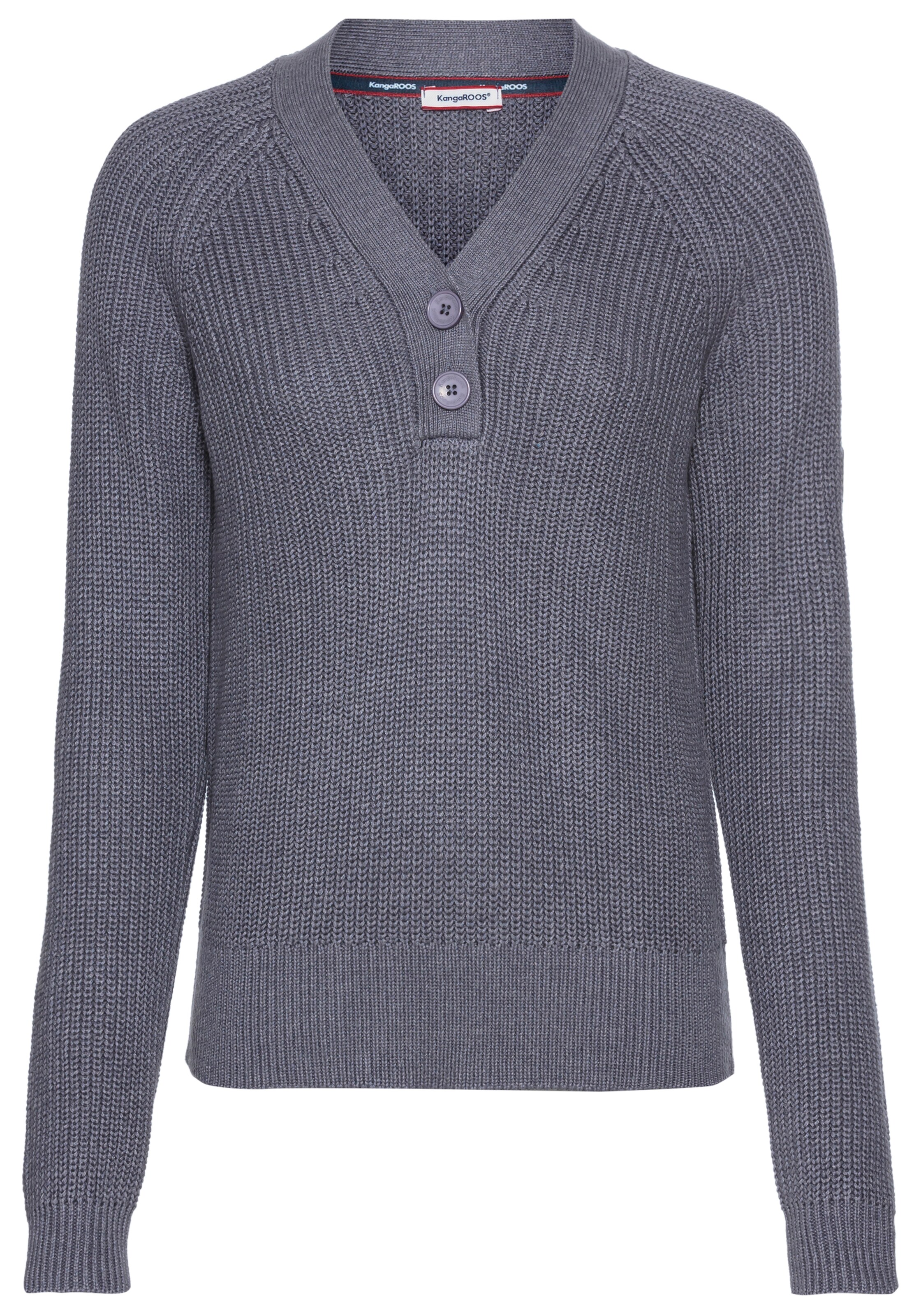 KangaROOS Pullover in Grau: Vorderseite