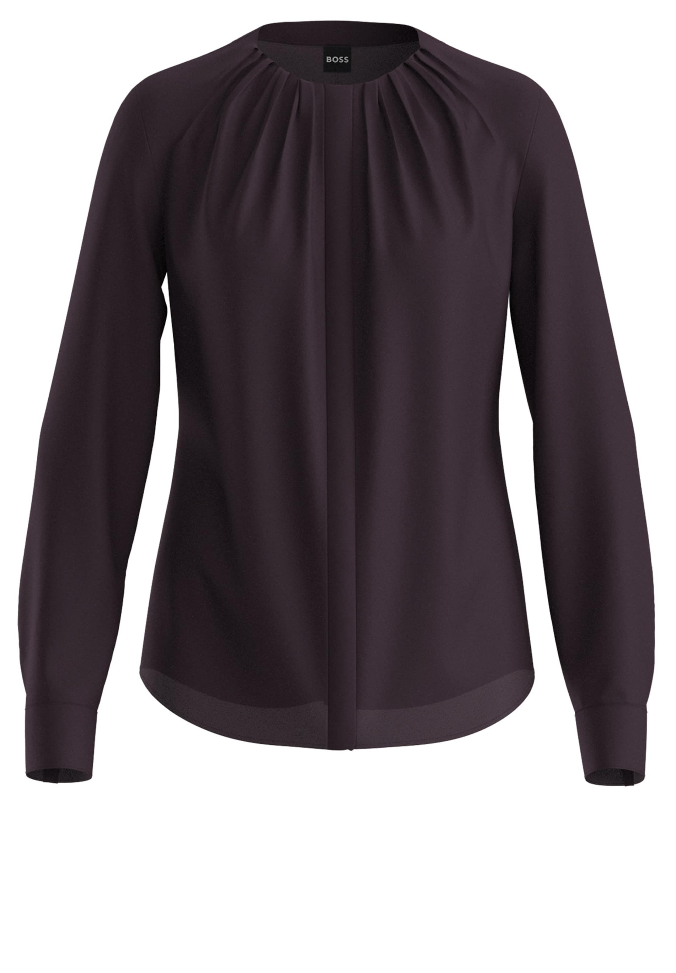 BOSS Bluse ' Banorah ' in Lila: Vorderseite
