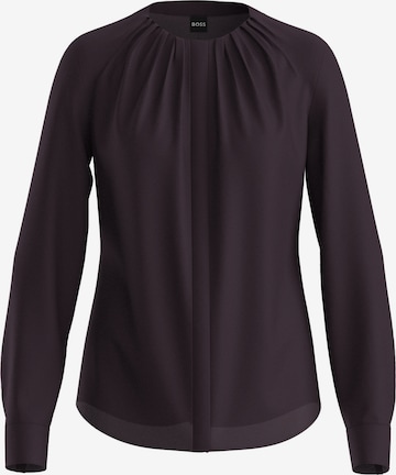 BOSS Bluse ' Banorah ' in Lila: Vorderseite