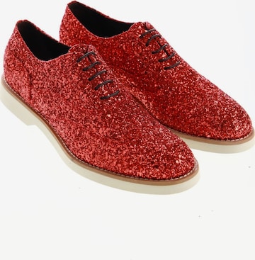 Doucal's Flats & Loafers in 38 in Red: front