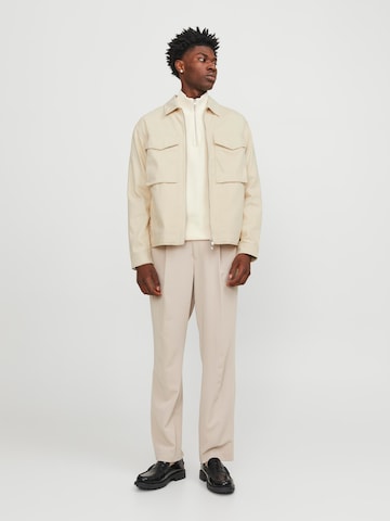 JACK & JONES Between-Season Jacket 'Diego' in Beige