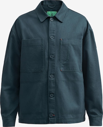 Kaft Between-season jacket 'Creapus' in Blue: front