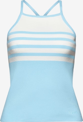 ESPRIT Knitted Top in Blue: front