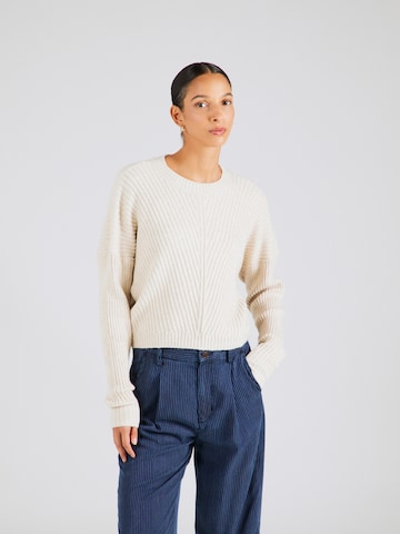 HOLLISTER Sweater in Beige: front