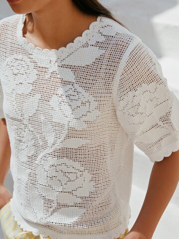 Next Sweater in White