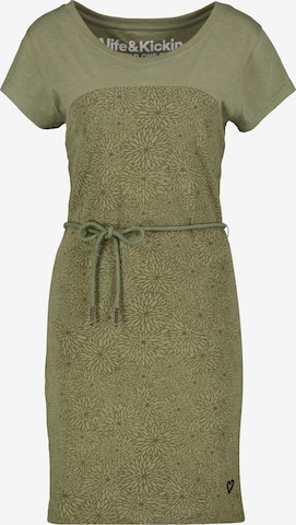 Alife and Kickin Summer Dress 'ClarinaAK' in Green: front