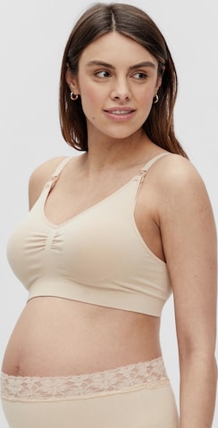 Soutien-gorge d’allaitement 'Ilja' MAMALICIOUS en beige : devant