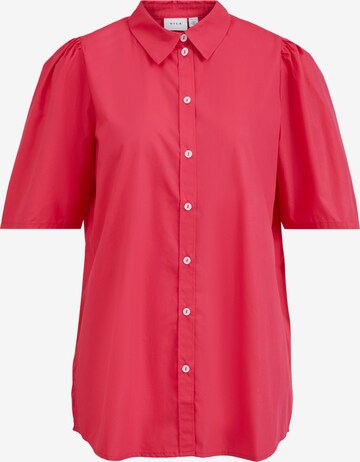 VILA - Blusa em rosa: frente