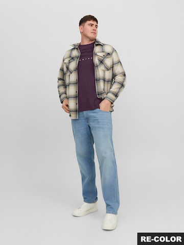 Jack & Jones Plus - Camiseta en lila