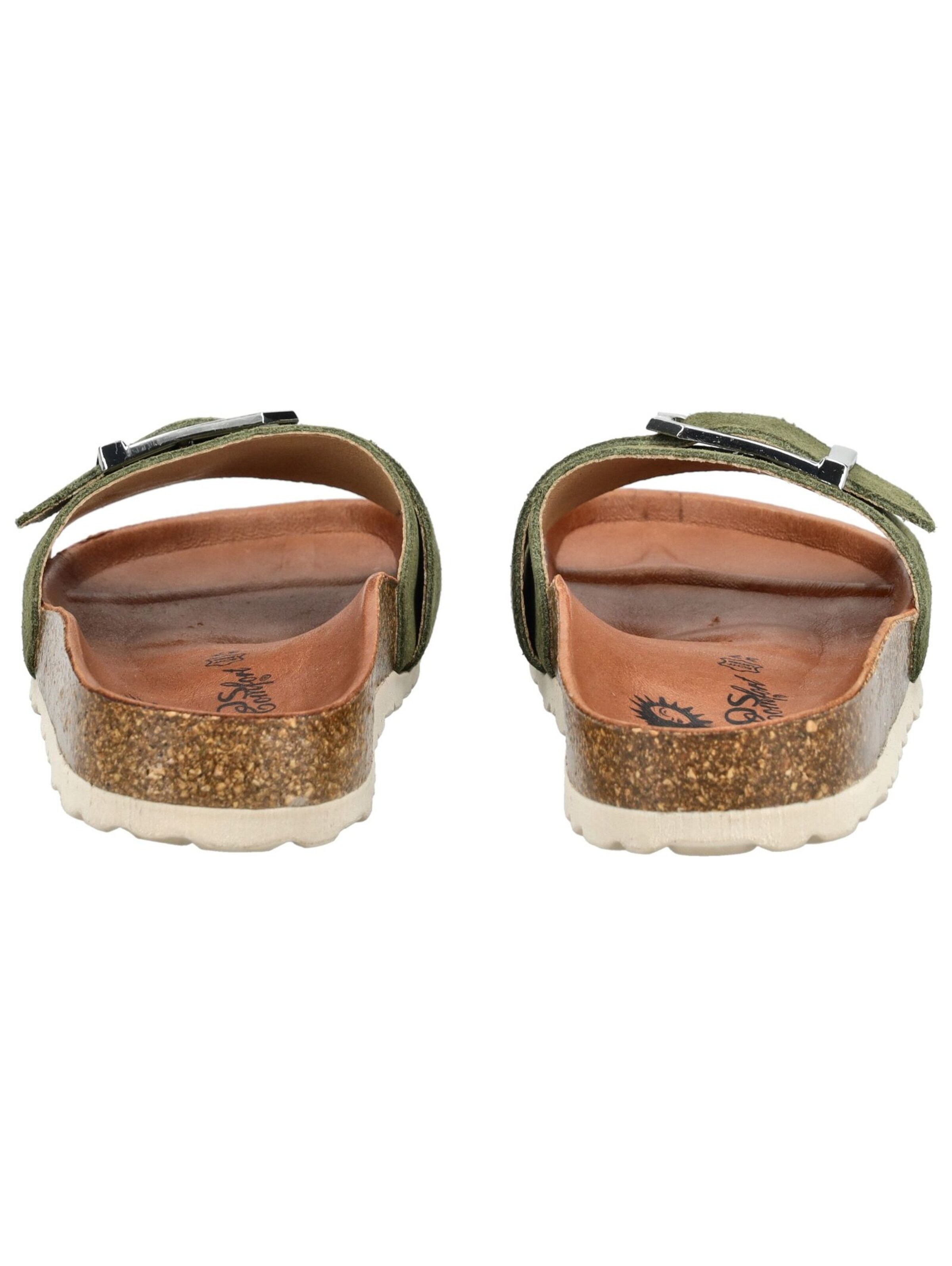 COSMOS COMFORT Muiltjes in Groen