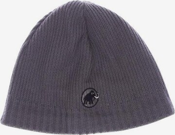 MAMMUT Hat & Cap in One size in Grey: front