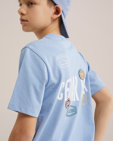 T-Shirt WE Fashion en bleu