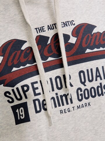 Bluză de molton 'Logo' de la JACK & JONES pe gri