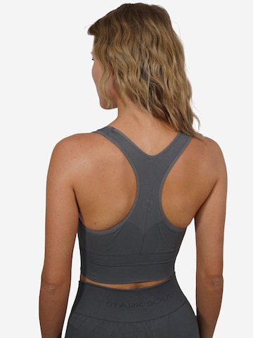Bustino Reggiseno sportivo di Stark Soul in grigio