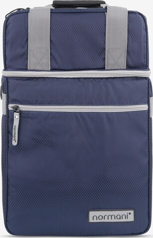 normani Travel Bag ' Astana ' in Blue: front