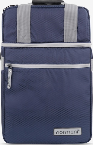 normani Travel Bag ' Astana ' in Blue: front