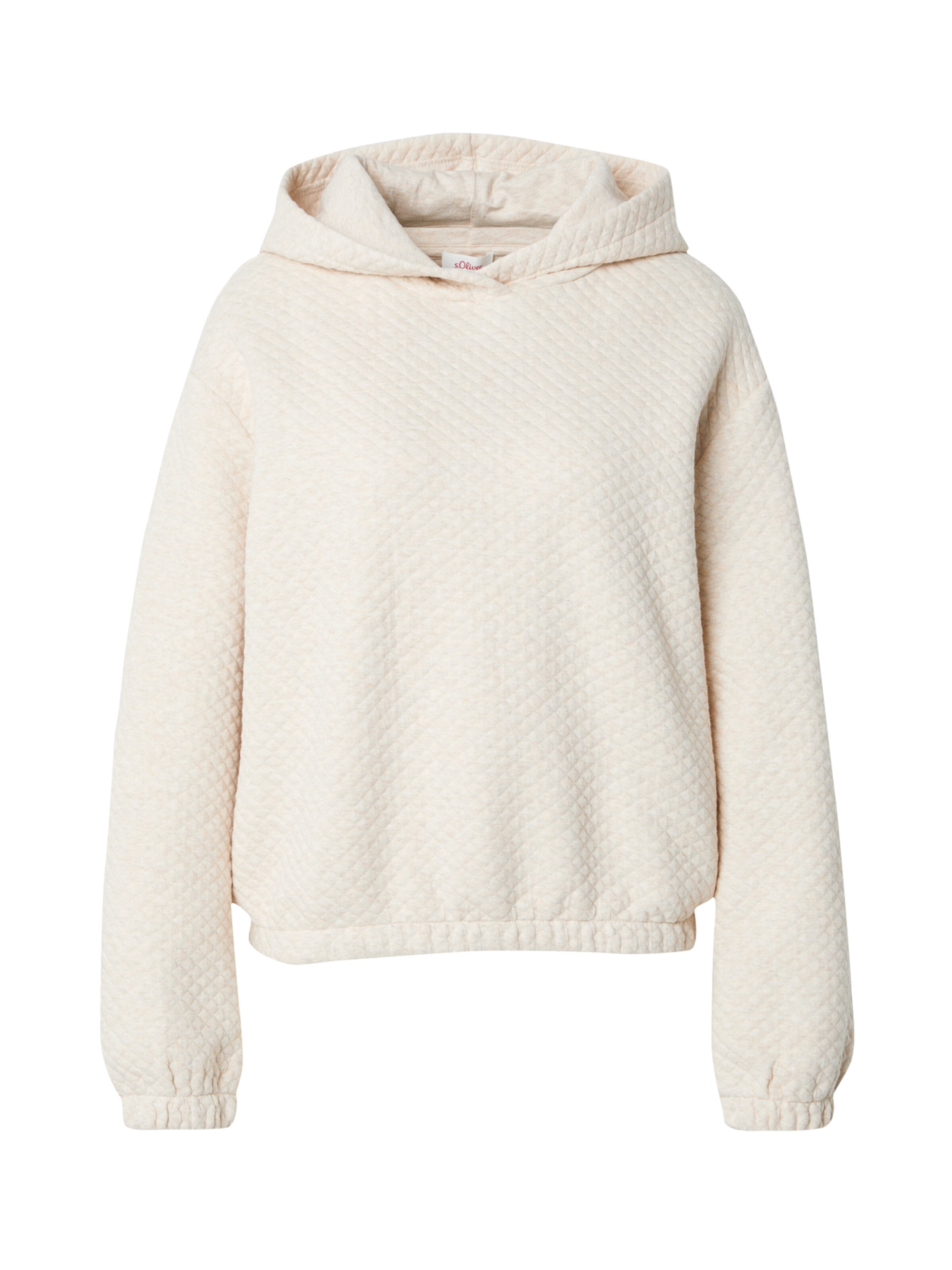 s.Oliver Sweatshirt i beige: forside