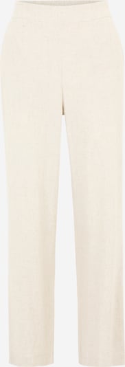 Pieces Petite Broek 'VINSTY' in de kleur Beige / Donkerbeige, Productweergave