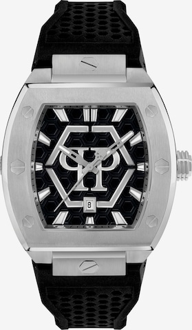 Philipp Plein Analoogkell 'The Hexagon Phantom', värv must: eest vaates