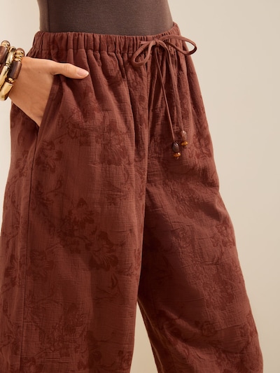 Friends Like These Pantalon en marron / chocolat, Vue avec produit