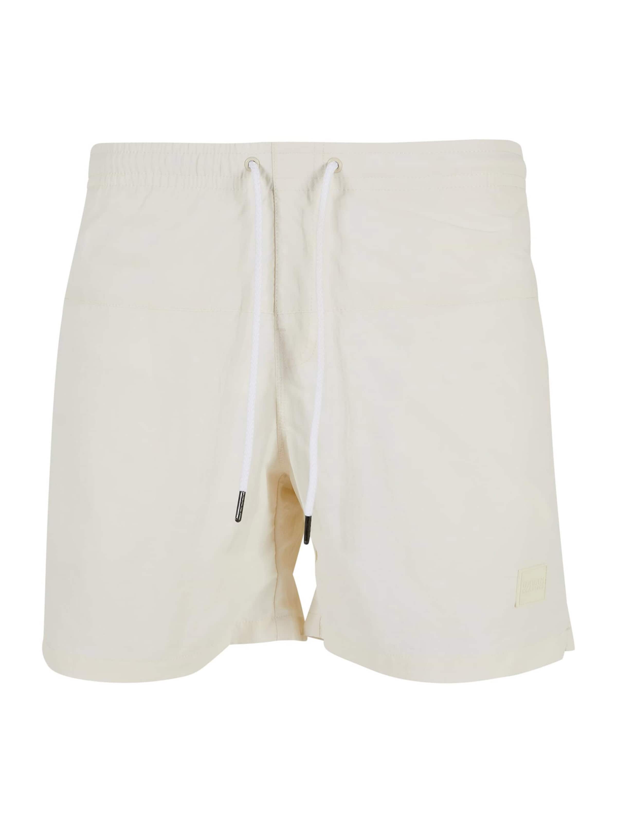 Urban Classics Zwemshorts in Beige: voorkant