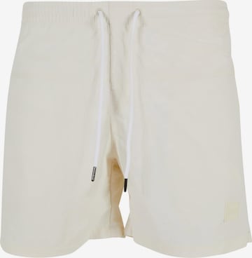 Urban Classics Zwemshorts in Beige: voorkant