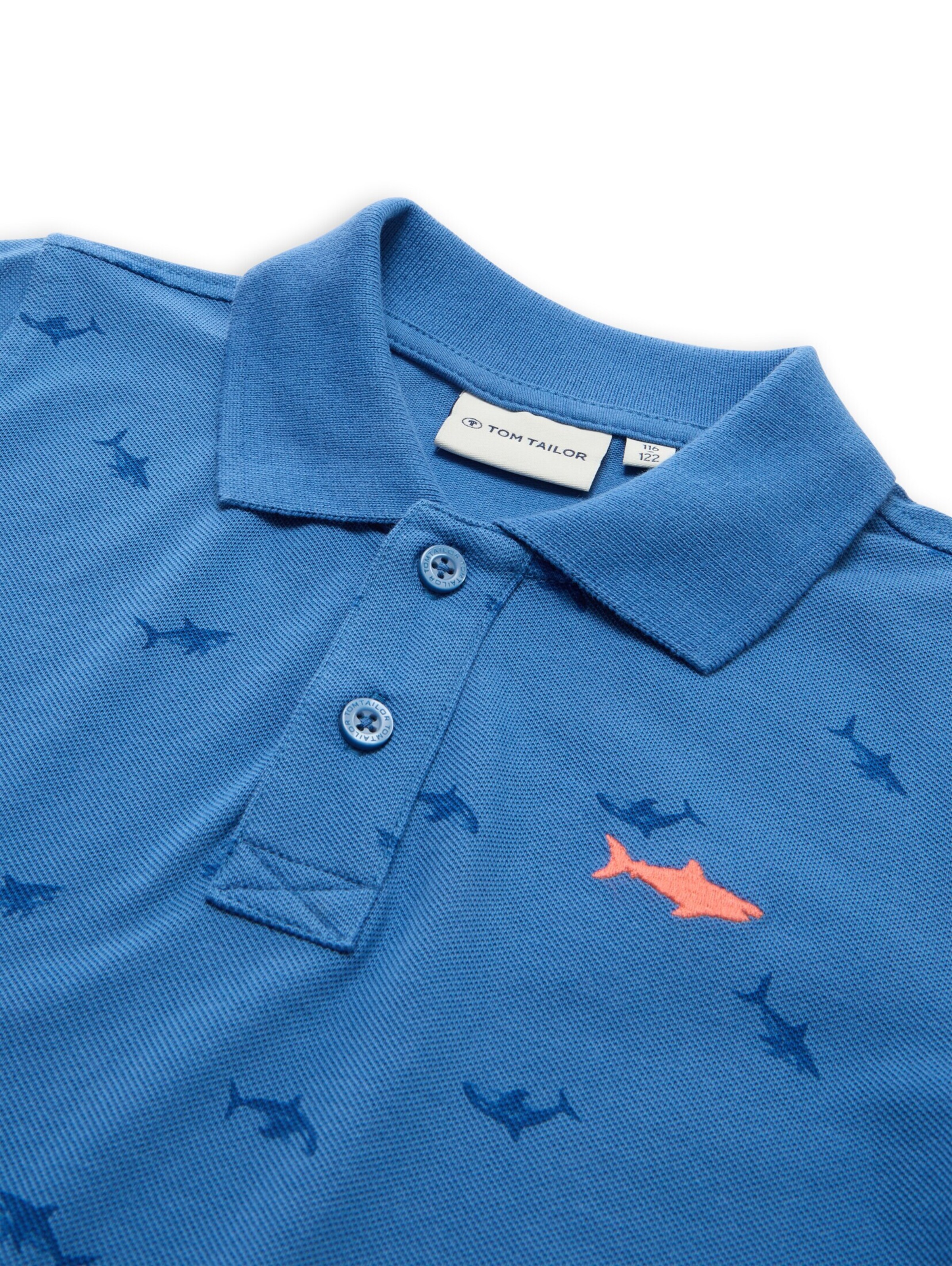 TOM TAILOR Shirt in Blue