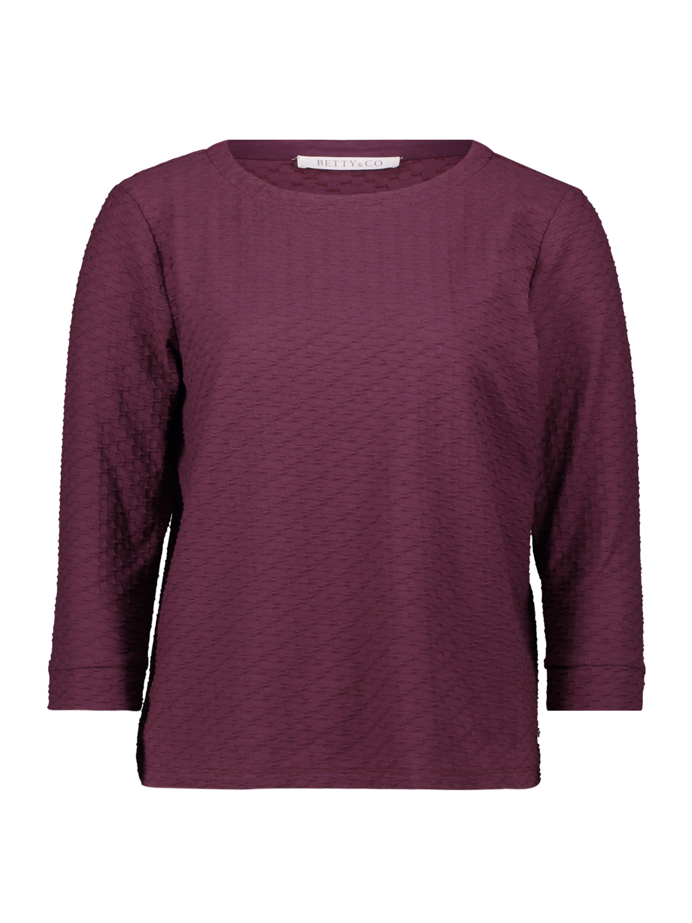 Betty & Co Shirt in Purple: front