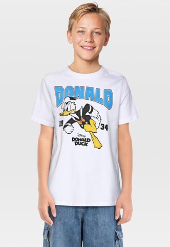 Mister Tee Set 'Donald & Ducktales' in Grau: Vorderseite