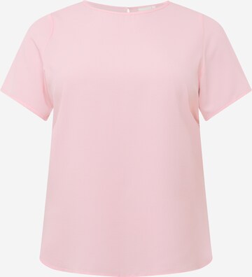 ONLY Carmakoma Bluse 'CARVICA' i pink: forside