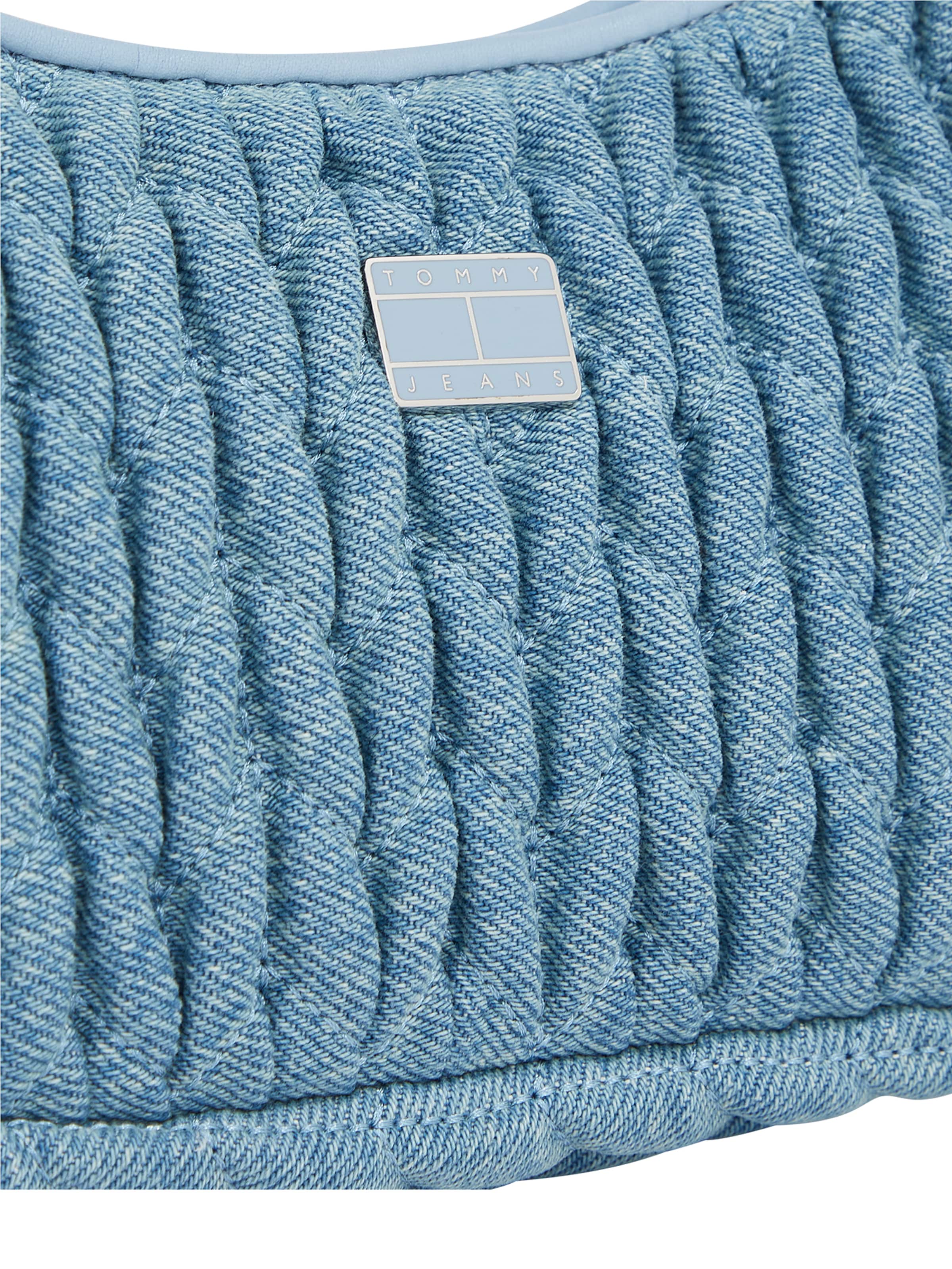 Tommy Jeans Schoudertas 'ICONIC' in Blauw