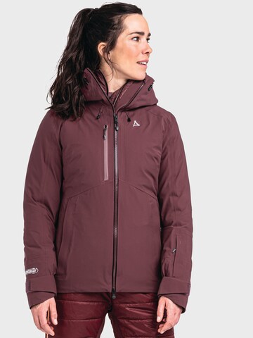 Schöffel Outdoorjas ' 3L Jacket Pizac L ' in Lila: voorkant