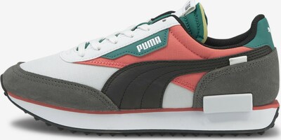 Sneaker low 'Rider Play On' PUMA pe gri închis / verde smarald / corai / alb, Vizualizare produs