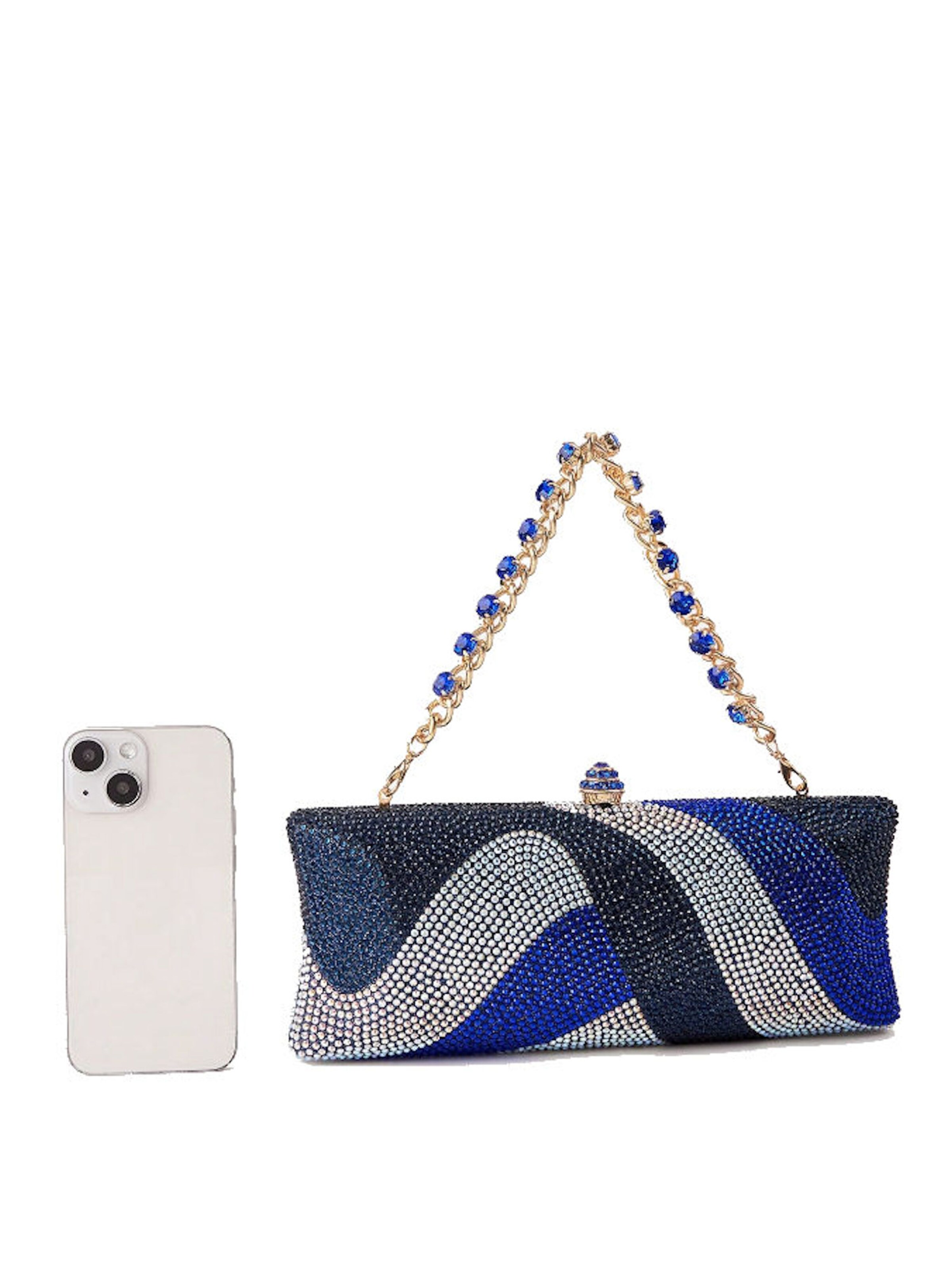 Tomshop24-7 Clutch 'Margo' in Blue