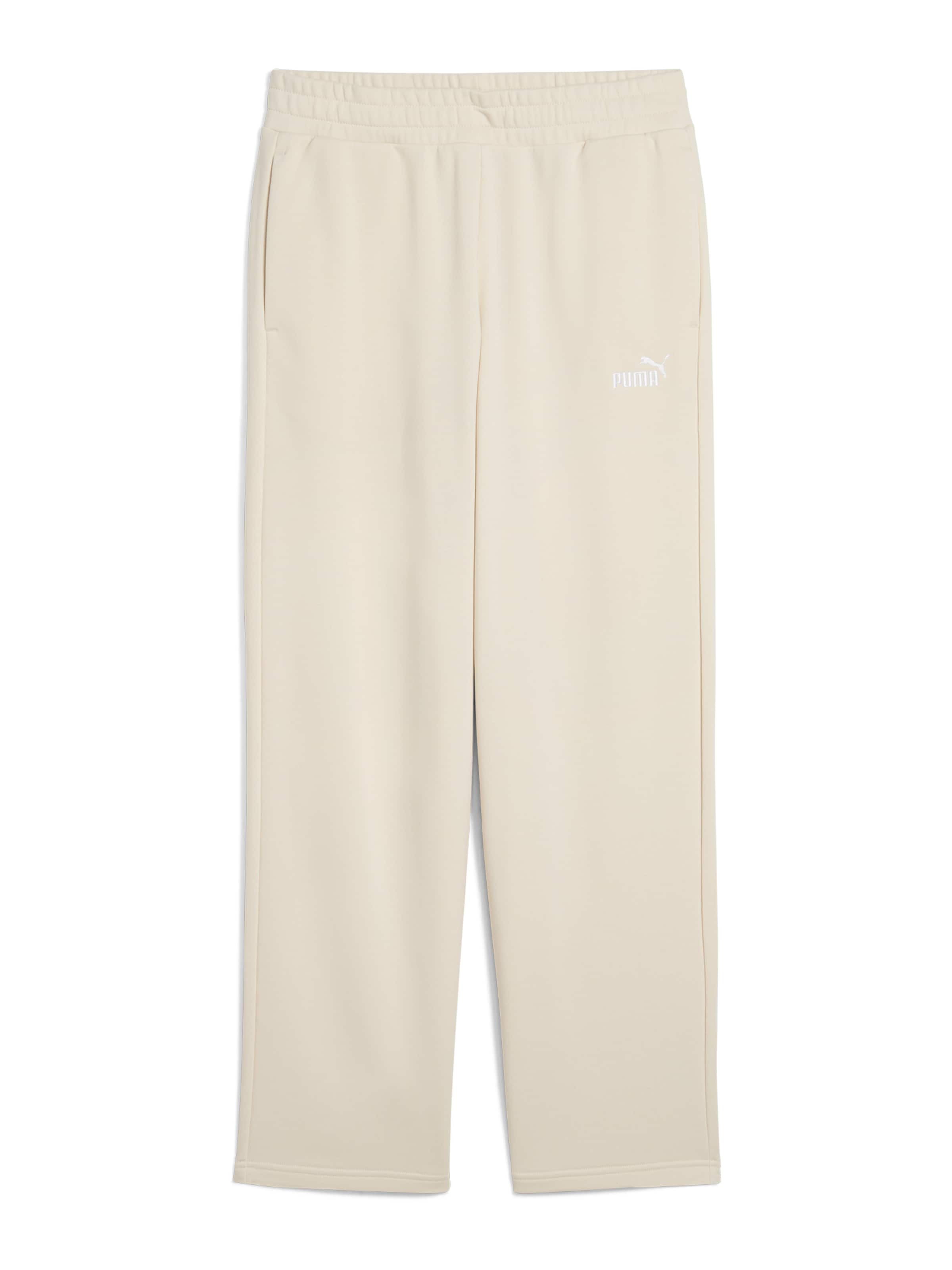 PUMA Loose fit Sports trousers &#x27;ESS No. 1&#x27; in White: front