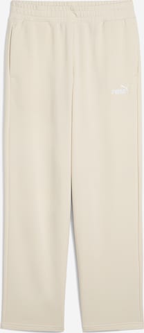 PUMASportske hlače 'ESS No. 1' - bijela boja: prednji dio