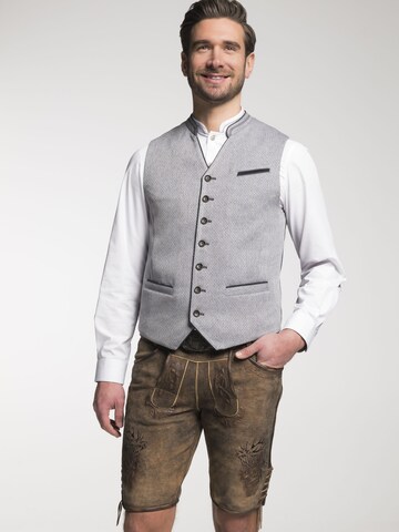 SPIETH & WENSKY Traditional vest 'Damian' in Blue: front