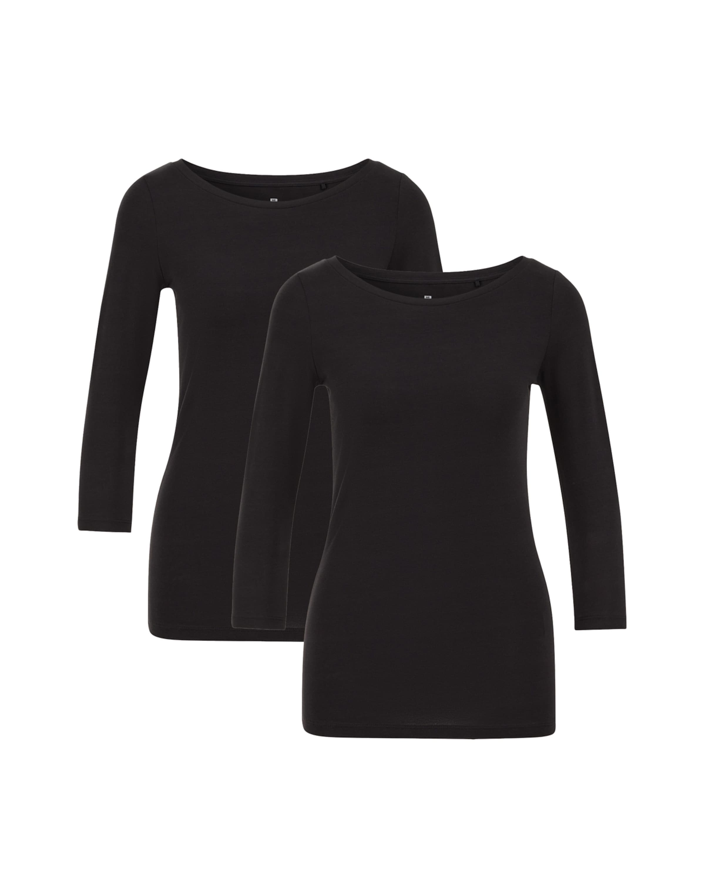 WE Fashion Paita värissä musta: etupuoli