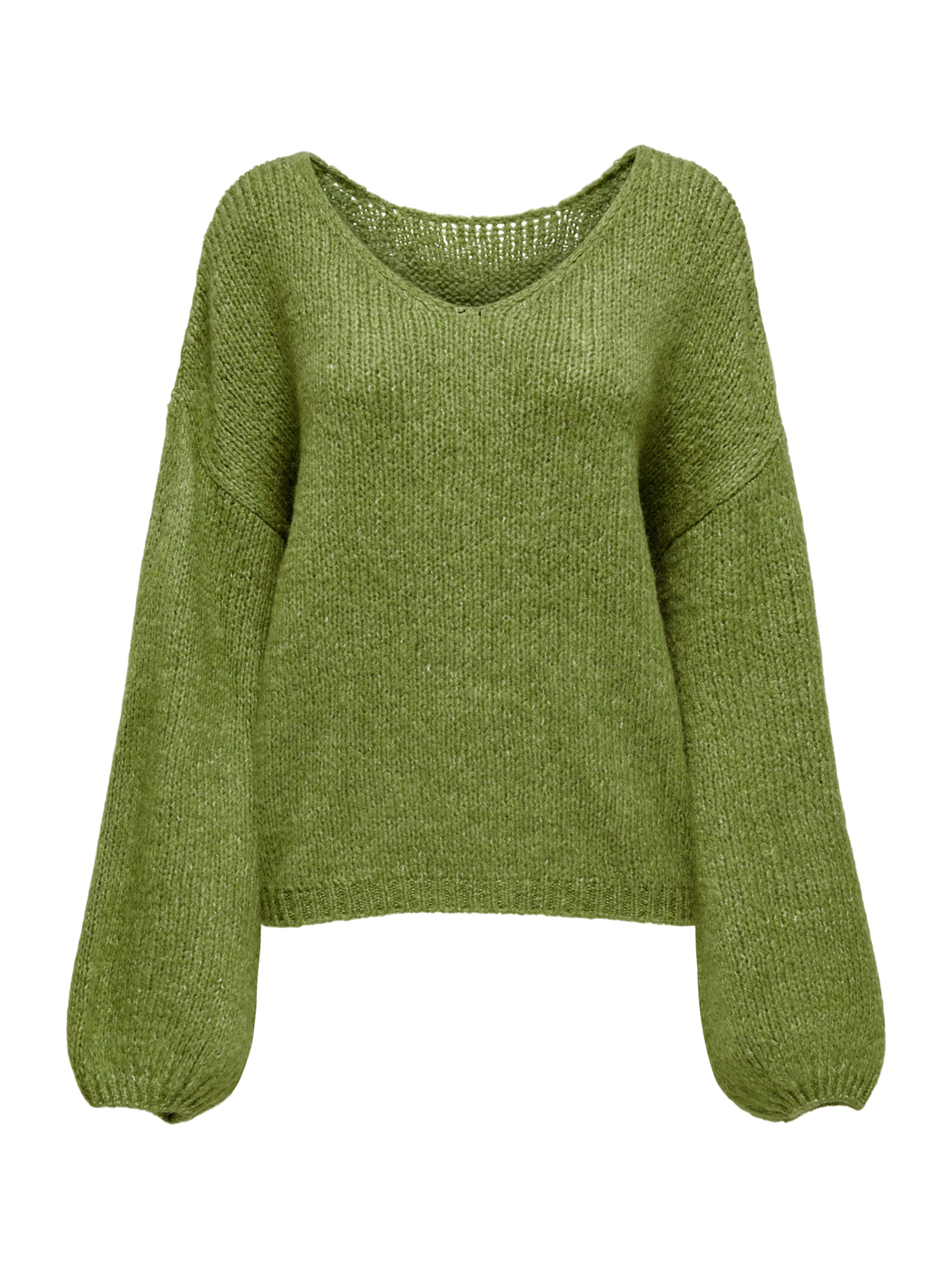 JDY Πουλόβερ 'JDYDINEA' σε πράσινο: μπροστά