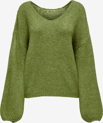 JDY Trui 'JDYDINEA' in Groen: voorkant