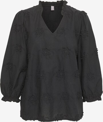 CULTURE Blouse 'Neda' in Black: front