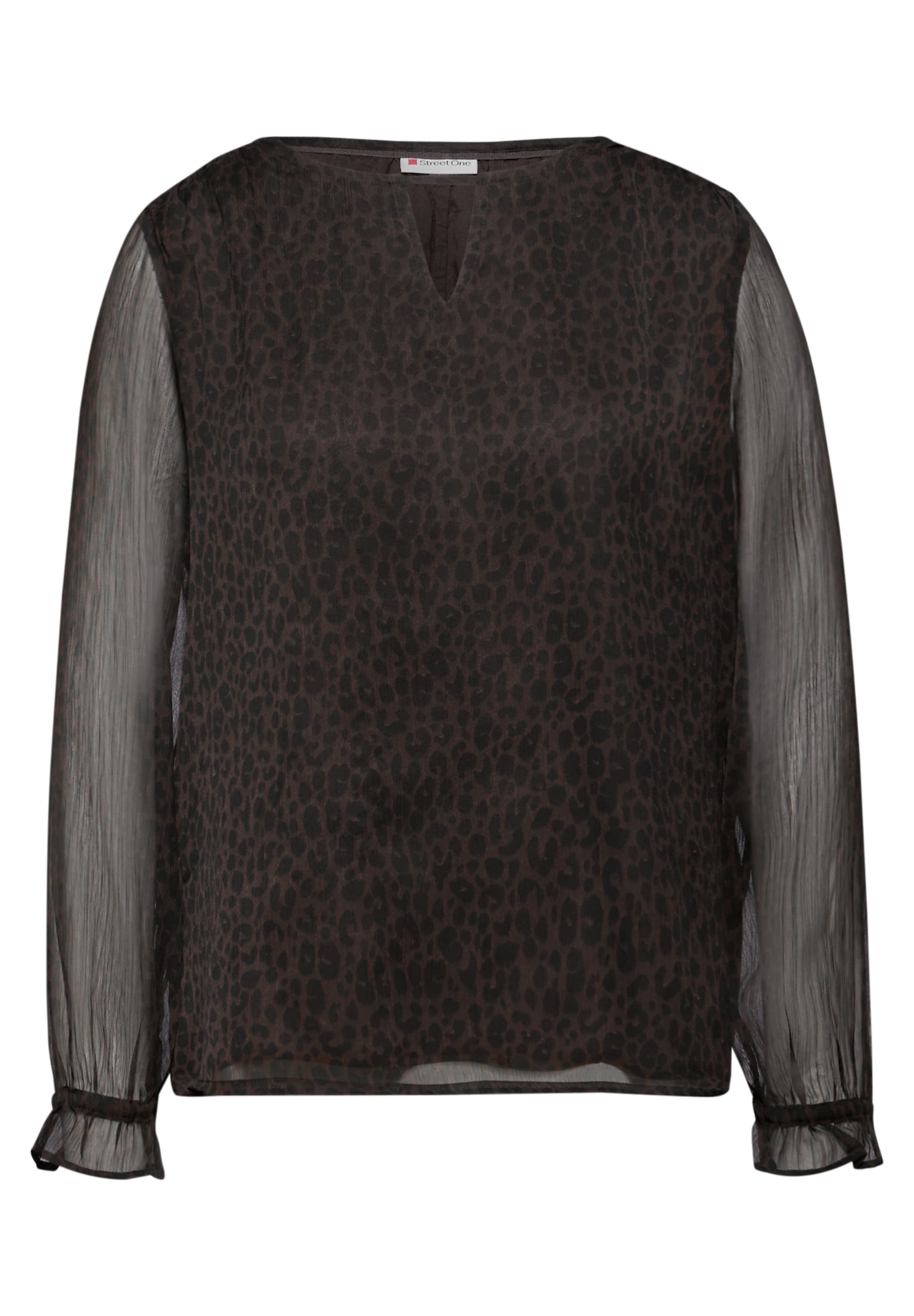 STREET ONE Blouse in Brown: front