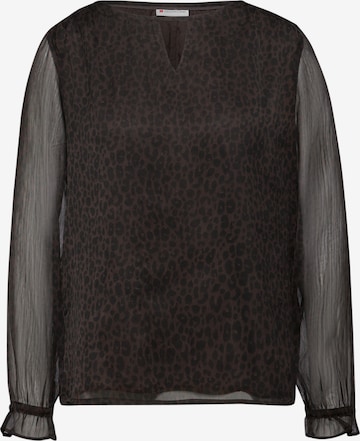 STREET ONE Bluse in Braun: Vorderseite