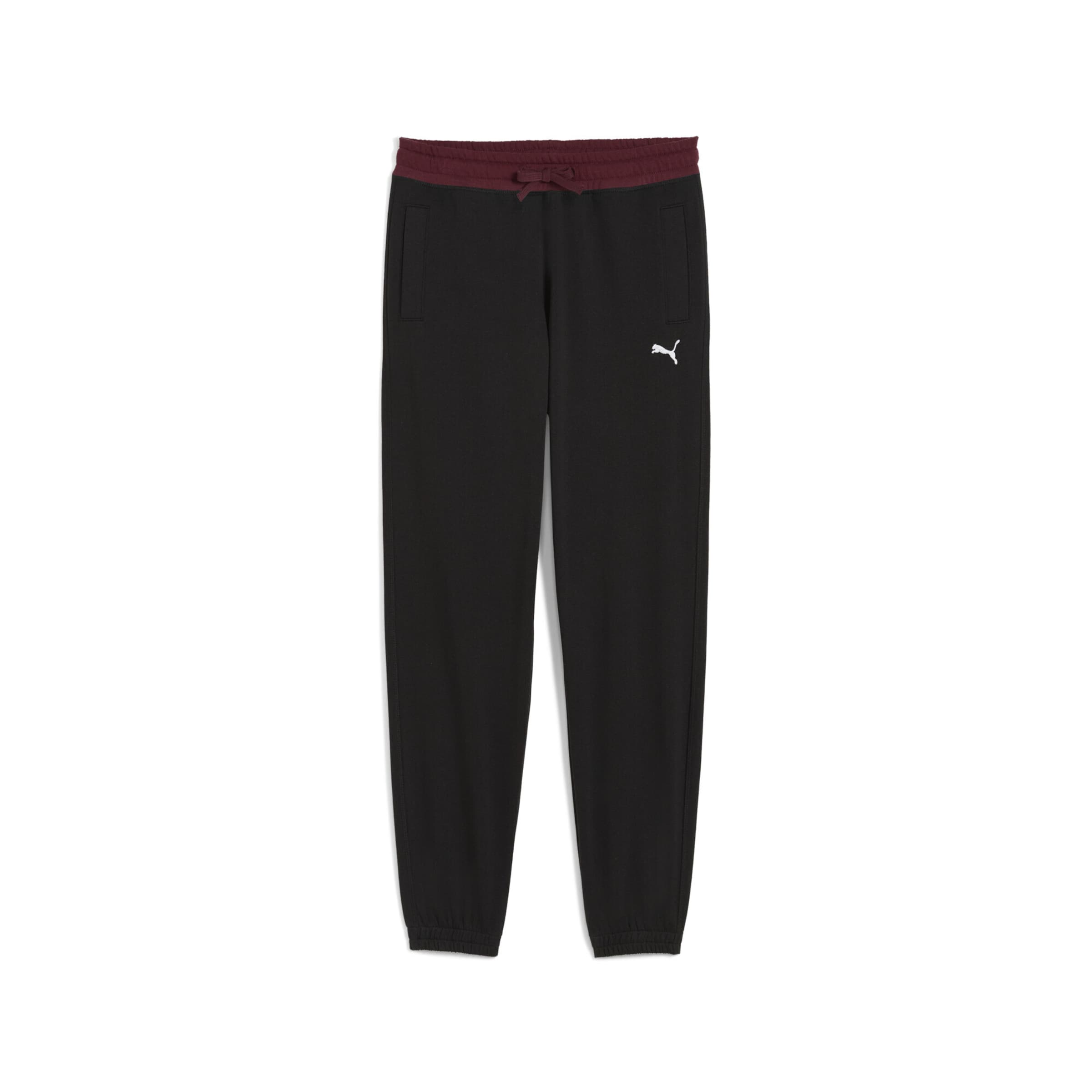 PUMA Regular Sports trousers 'Wardrobe Essentials Go Together' in Black: front