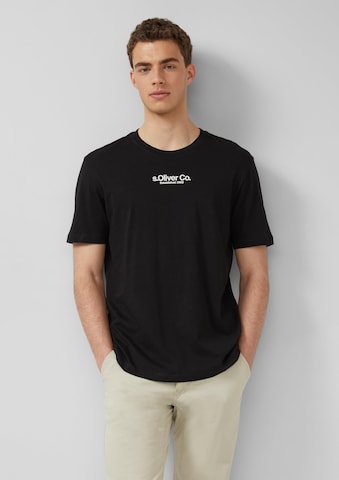 T-Shirt s.Oliver en noir : devant