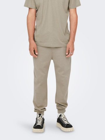 Only & Sons Pants 'TOM' in Grey: front