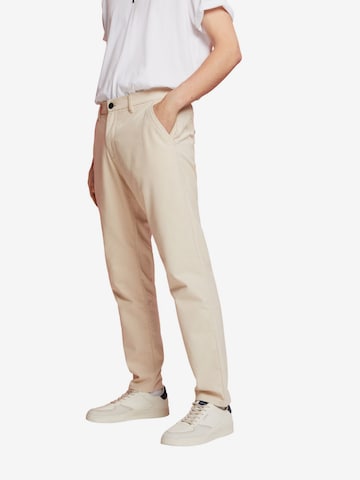 Coupe slim Pantalon ESPRIT en beige
