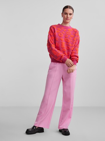 PIECES Sweater 'NIA' in Pink