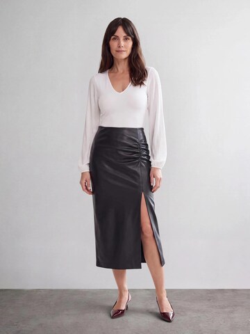 Tricou body 'Cassandra' de la Guido Maria Kretschmer pe alb